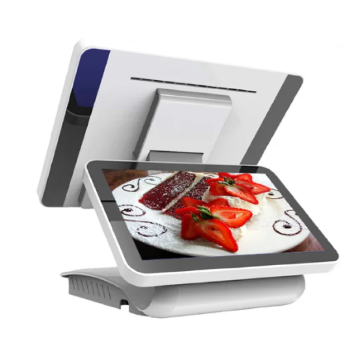 15" POS_Q10 2 экрана (J1900/4Gb/64SSD) Сенсорный моноблок